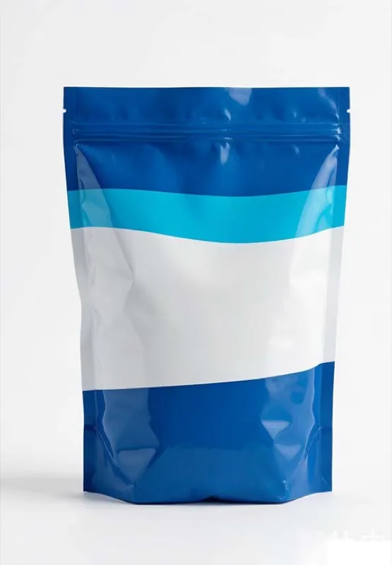 Stand up pouch for laundry products